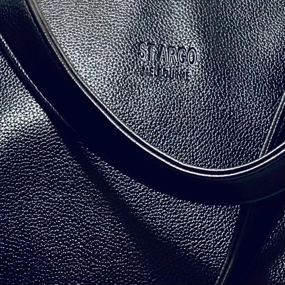 Stylish Black Dog Carrier by St Argo
